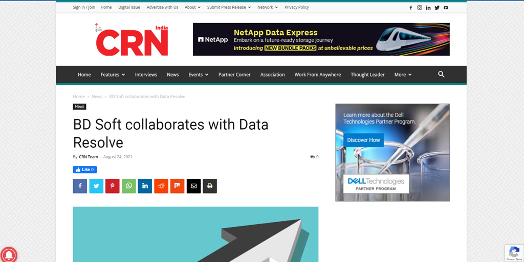 Read more about the article BD Soft collaborates with Data Resolve