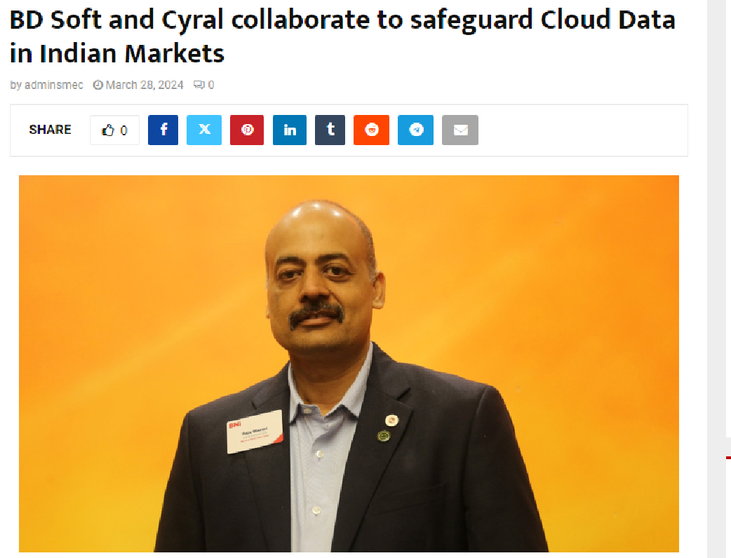 Read more about the article BD Soft and Cyral collaborate to safeguard Cloud Data in Indian Markets