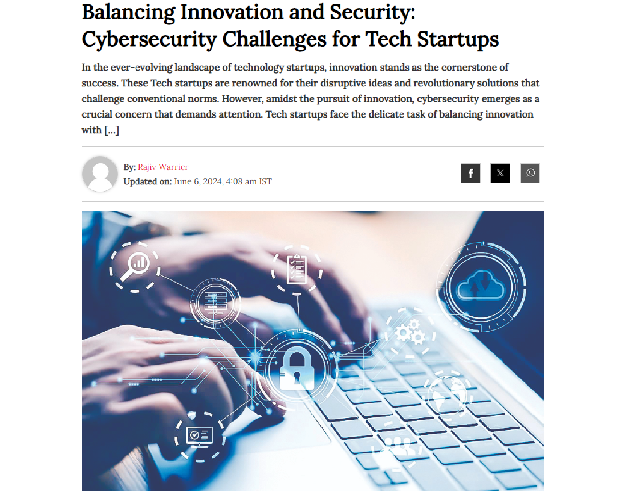 Read more about the article Balancing Innovation and Security