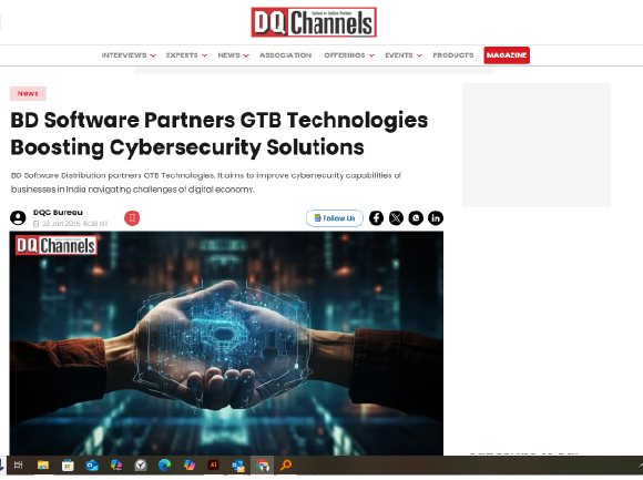 Read more about the article BD Software Partners GTB Technologies