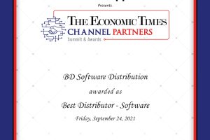 Best Distributor - Software - The ET Channel Partners Award